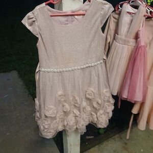 Wonder Nation Pink Glitter Formal Dress